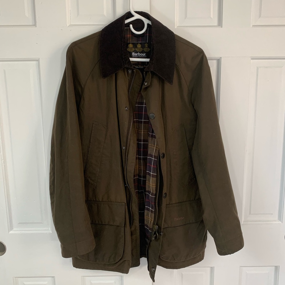 Barbour Jacket - Beaufort Wax Jacket in Olive